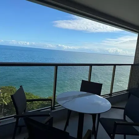 Apartamento Alto Padrao Salvador Bc1309 Pe Na Areia Vista Mar Barra Ondina Exterior foto