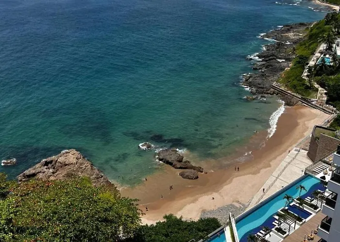 Apartamento Alto Padrao Salvador Bc1309 Pe Na Areia Vista Mar Barra Ondina